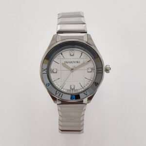 Swarovski Dextera Silver Bracelet Watch 37mm Swiss Made 5634648 Ladies