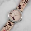 Radley Ladies Floral Blush Pink Leather Strap Watch Quartz RY21227A