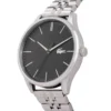 Lacoste Vienna Men’s Quartz Watch Silver Stainless Steel Grey Dial 2011073