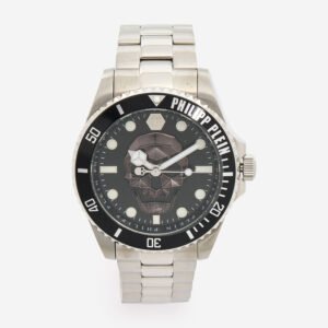 Philipp Plein Skull Diver PWOAA0522 Silver Men's Watch 44mm