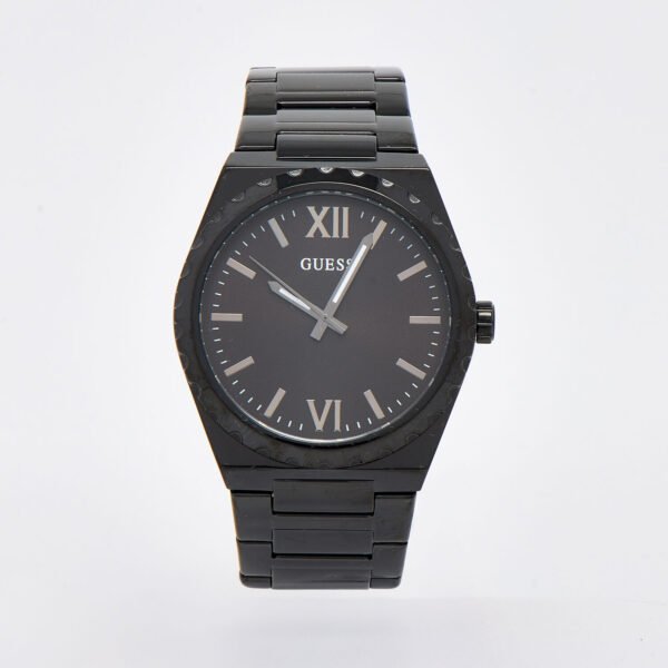 Guess GUU1394G3M Men's Black Stainless Steel Bracelet Watch 42mm