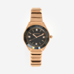 Swarovski Dextera 37mm Black Rose Gold Watch 5641294 Swiss Made