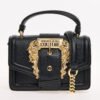 Versace Jeans Couture Black Nero Mini Buckle Crossbody Bag Gold