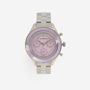 Swarovski Octea Lux Sport 5632484 Purple Dial Watch 43mm Swiss