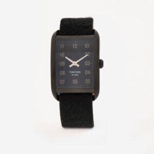 Tom Ford Watch 001 Black Dial Quartz TF0120140885 BLA Leather Strap