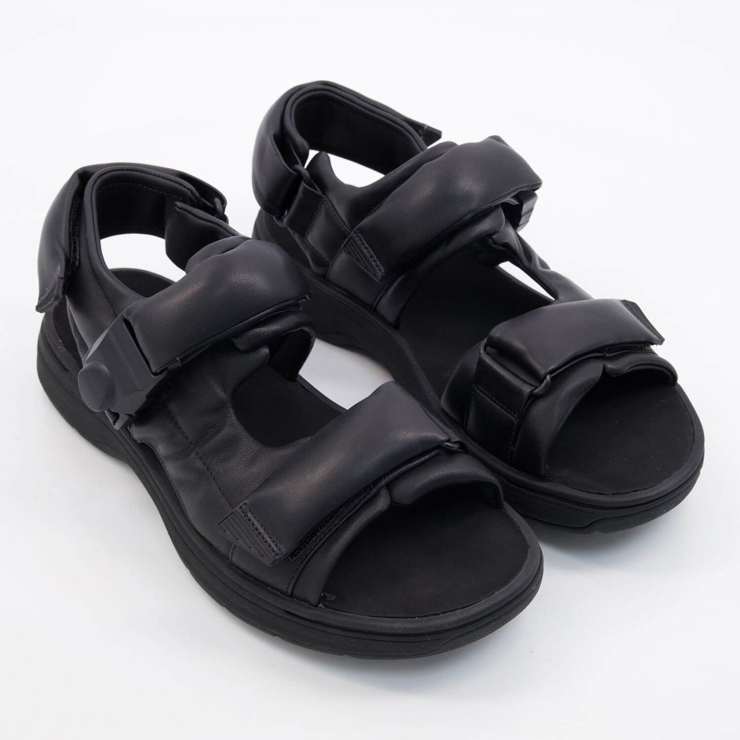 Clarks x Martine Rose Cur Padded Leather Sandals Black UK9 EU43 US10