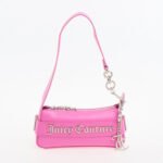 Juicy Couture Hobo Shoulder Bag Pink Jasmine Faux Leather Small Handbag 31 Juicy Couture Hobo Shoulder Bag Pink Jasmine Faux Leather Small Handbag