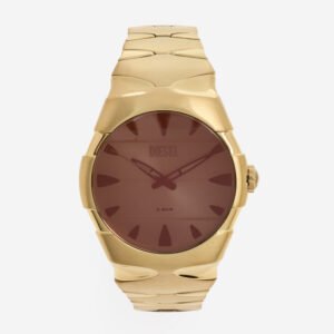 Diesel D-SRUPTOR DZ2214 Men's Gold Tone Stainless Steel Quartz Watch 42mm