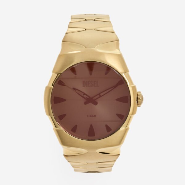 Diesel D-SRUPTOR DZ2214 Men's Gold Tone Stainless Steel Quartz Watch 42mm