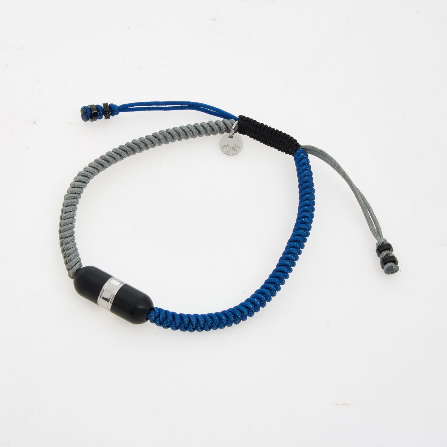 Tateossian Macrame Bracelet Elton John Metallic Pill Primo 19cm Boxed 4 76106463 large wl 01