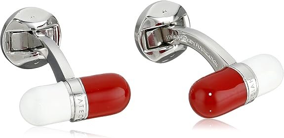 Tateossian Pill Cufflinks Elton John Red White Enamel Turquoise 5 71kXoZCvDbL. AC SX575