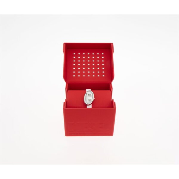 Diesel Women's Watch D-Era DZ5613 White Leather Oval 19mm