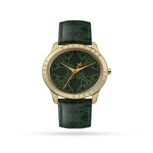 Vivienne Westwood Ladies Watch Berkeley Green Leather VV268GRGD 3 Vivienne Westwood Ladies Watch Berkeley Green Leather VV268GRGD