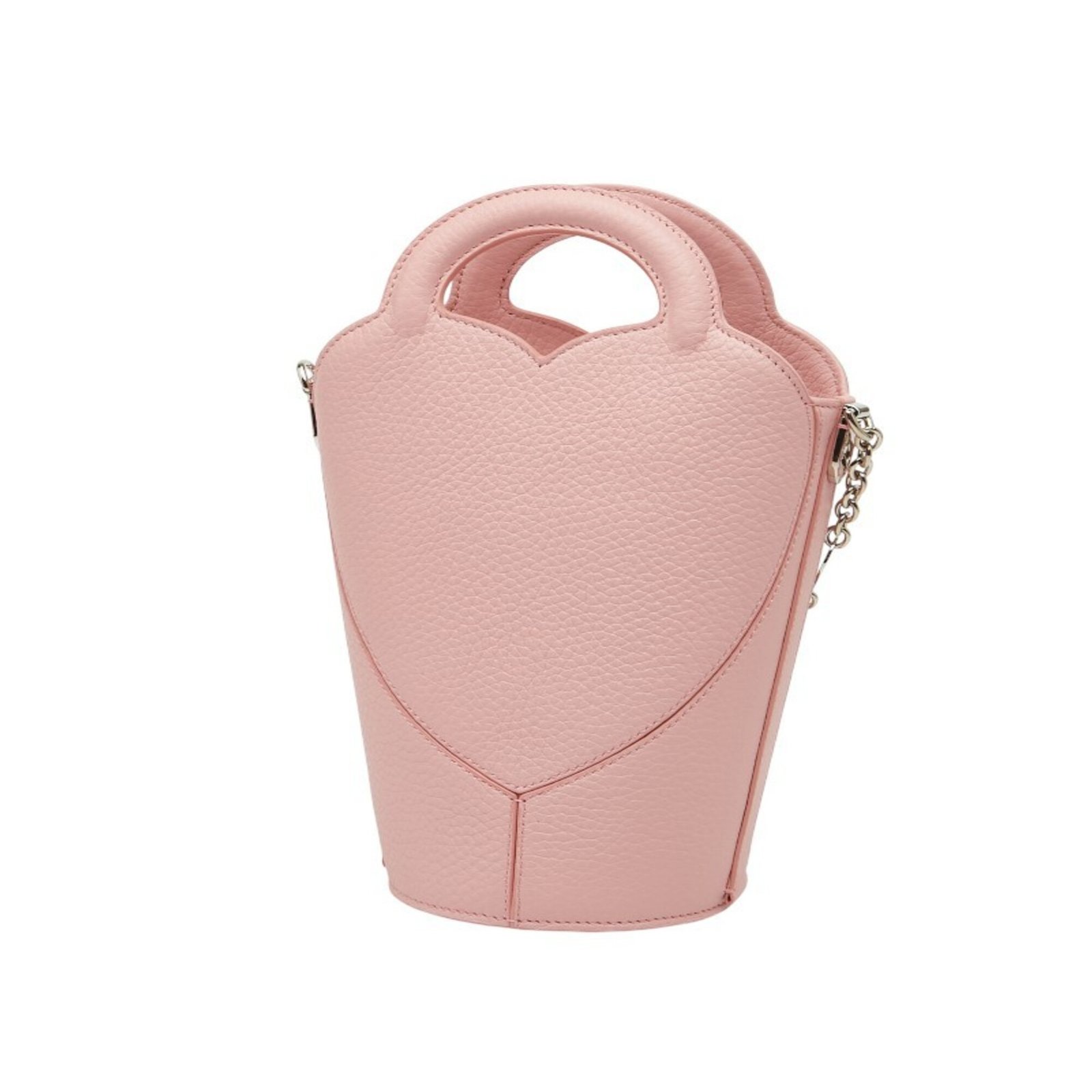 Tiffany Mini 99 Crossbody Bag Return to Tiffany Blush Pink Leather 4 Back of Tiffany pink leather Return to Tiffany mini bag