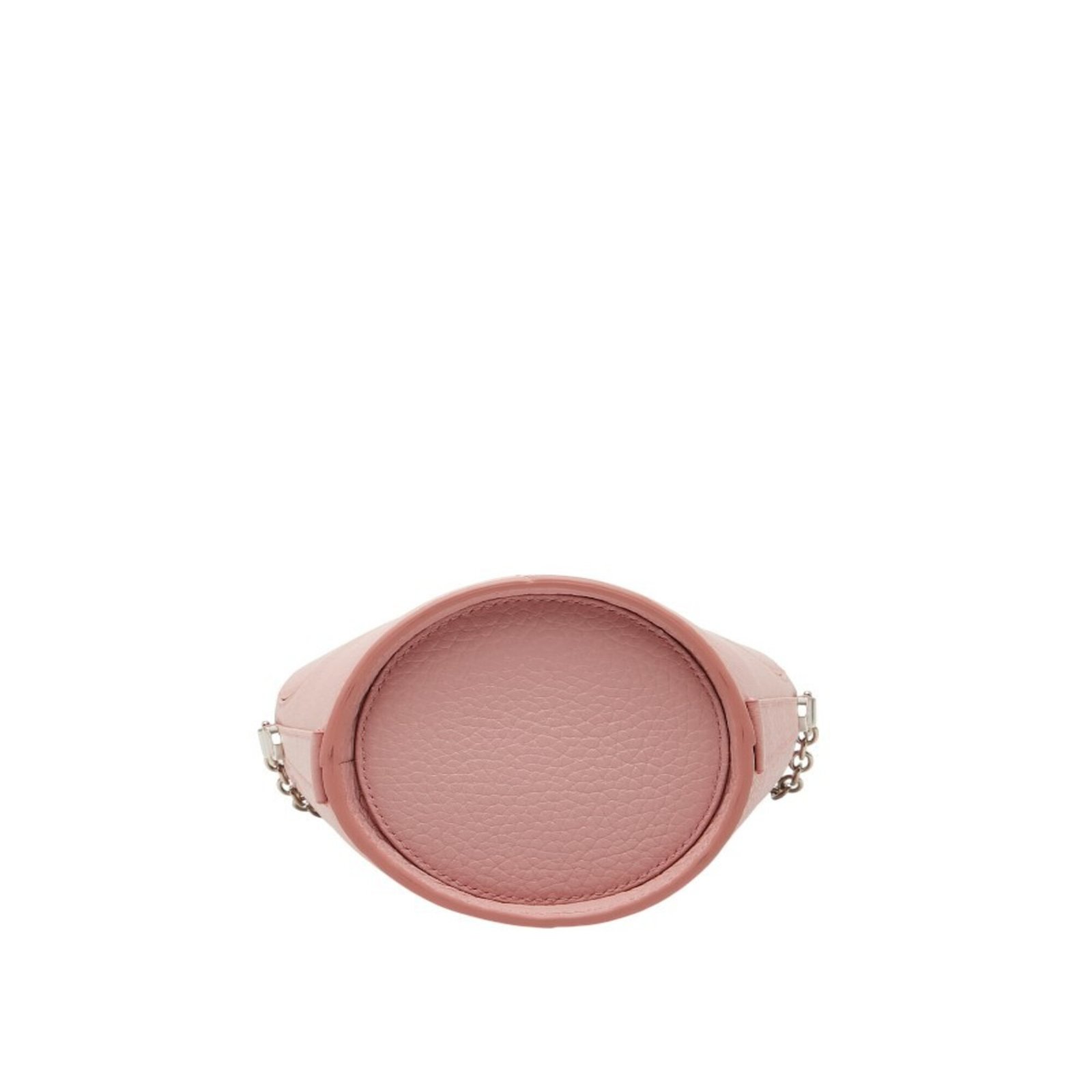 Tiffany Mini 99 Crossbody Bag Return to Tiffany Blush Pink Leather 5 Base of Tiffany Return to Tiffany pink leather mini bag