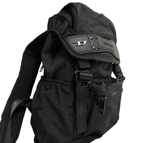 Diesel Backpack Black Nylon Mono X-Backpack S