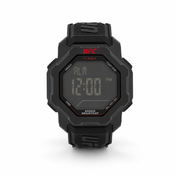 Timex Digital Watch UFC Knockout Black 48mm TW2V88100