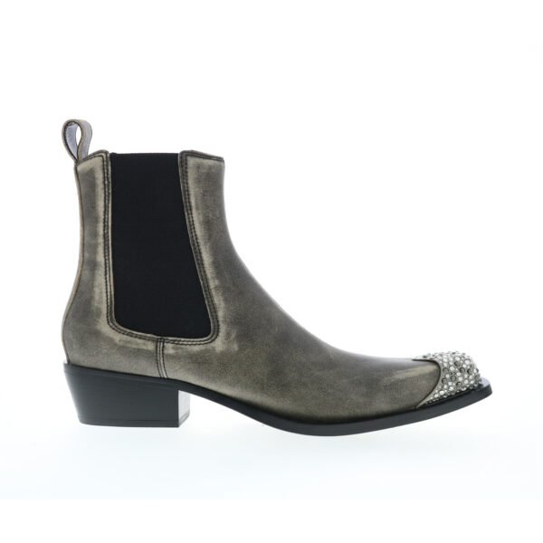 Diesel Ankle Boots D-Calamity Ab Crystal Toe Cap Brown/Grey