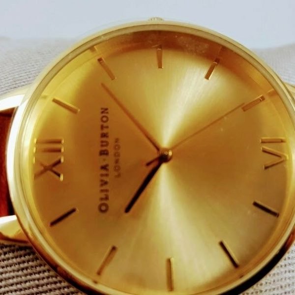 Olivia Burton Womens Analogue Quartz Watch with Leather Strap OB13BD09