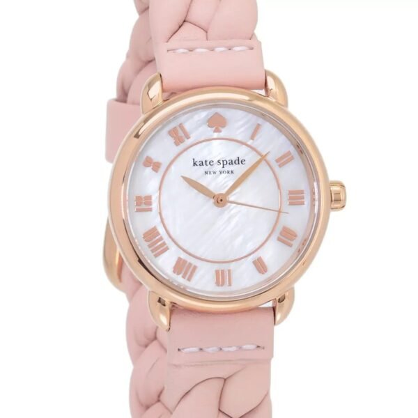 kate spade new york lily avenue pink leather watch KSW1821