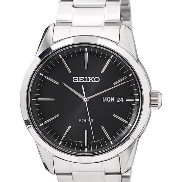 Seiko Gents Solar Powered Dress Watch | Stainless Steel | SNE527P1
