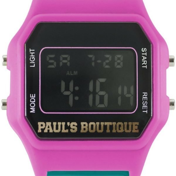 Paul's Boutique Women's Quartz Watch with LCD Dial Digital Display PA015PKGR