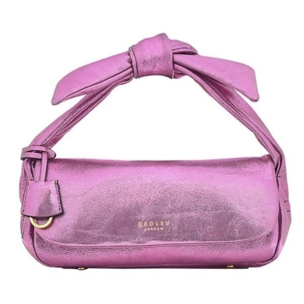 Radley CRANWELL CLOSE Small Flapover Grab Bag METALLIC PINK H6849699