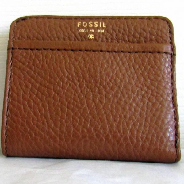 Fossil Brown Bi-Fold Card wallet SWL 1688210