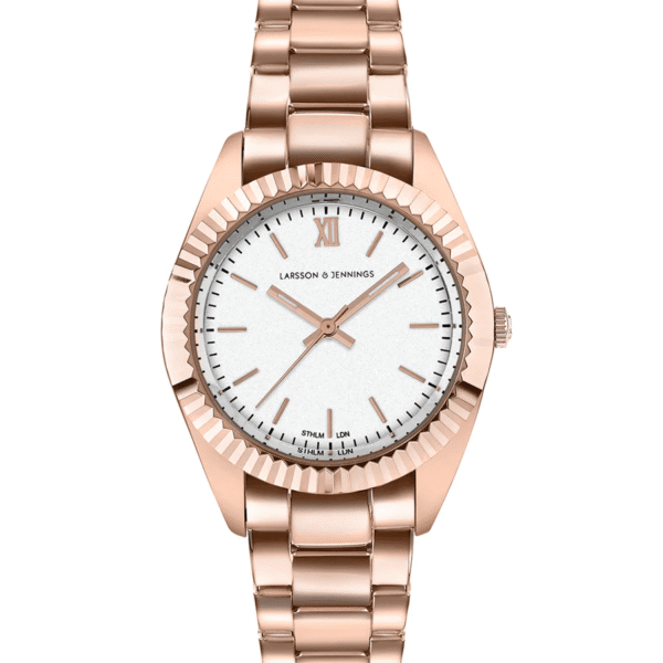 Larsson AND Jennings Womens Watch Jade Rose Gold Bracelet 36mm LJJAD36V3WRGW