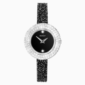 SEKSY LADIES' SWAROVSKI CRYSTAL FINE ROCKS WATCH 2621
