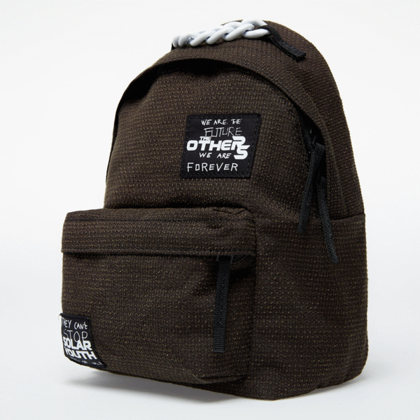EASTPAK X RAF SIMONS Brown Textured RS Pak'r XS Backpack