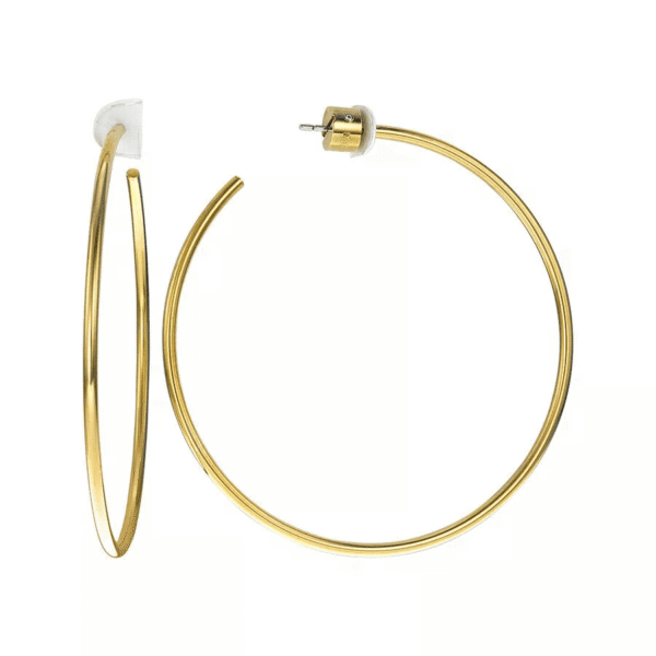 MICHAEL KORS Brilliance Statement  GOLD-TONE OPEN HOOP EARRINGS MKJ4161710