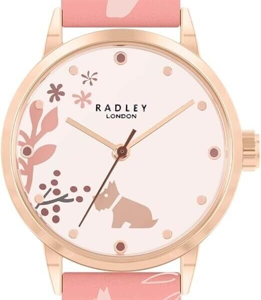 RADLEY Women's Watch with Peach Leather Strap RY21520A