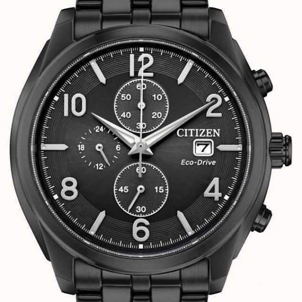 Citizen Eco-drive Gents Watch Black Face CA0675-57E CAL. B612