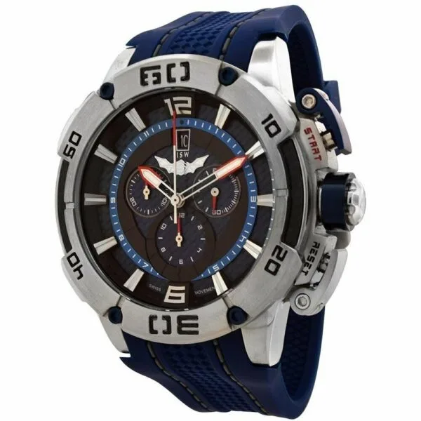 ISW Chronograph Stainless Steel Watch 1001-02