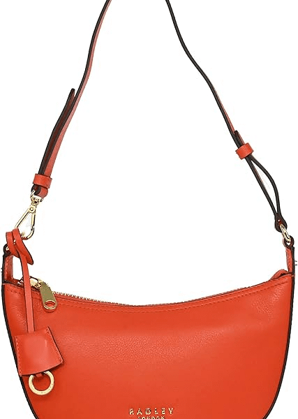 Radley SUMMERSTOWN Leather underarm Cresent SMALL ZIP-TOP SHOULDER BAG H4359801