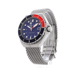 Spinnaker Dumas Men's Automatic Watch with Blue Dial SP-5081-66 Silver Bracelet