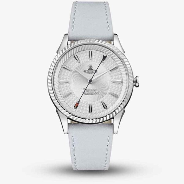 Vivienne Westwood Seymour 38mm Ladies Blue Leather Strap Watch VV240SLLC