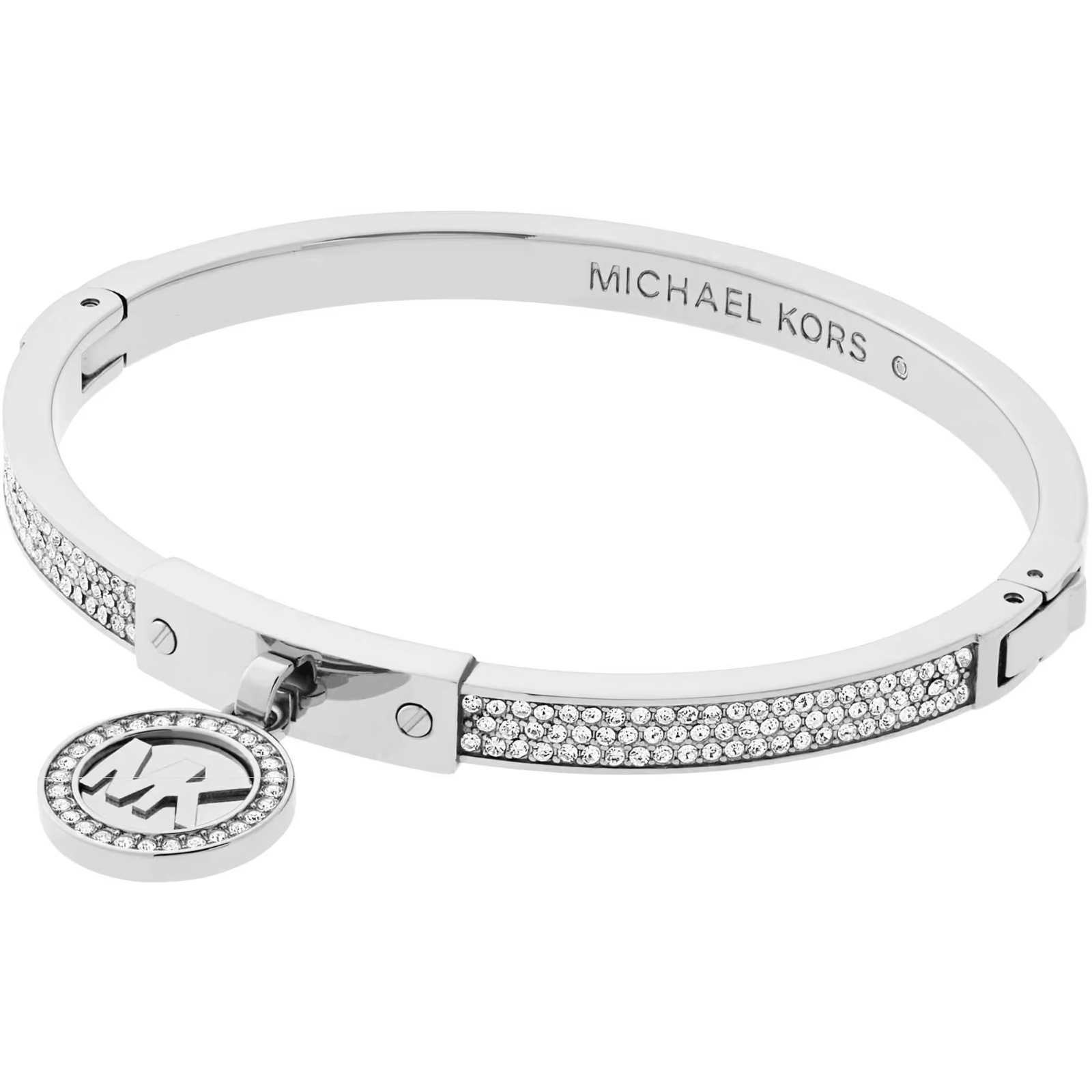 Michael Kors MKJ5977040 Bracelet Armlet Bracelet IP Silver Crystal