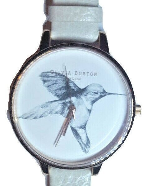 Olivia Burton Woodland Animals Hummingbird Rose Gold & Mink Watch OB13AM06