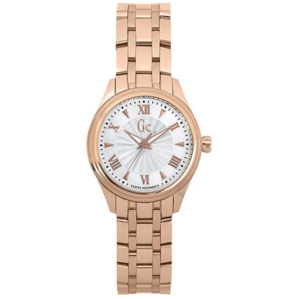 Guess Collection Women Watch Gc Rose Gold Bracelet Y03005L3 ø 32 Mm