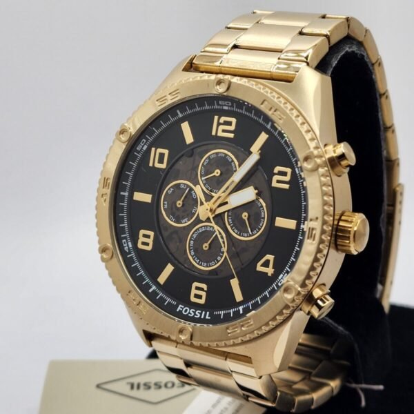 Fossil Men's Watch BQ2667 Brox Automatic Gold-Tone Stainless Steel