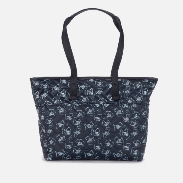 Radley Women's Maple Cross Signature Quilt Medium Tote Bag Ink Blue H4239401