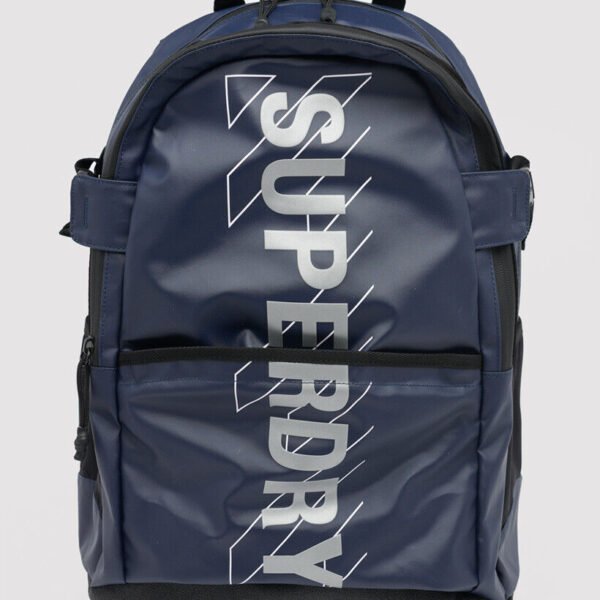 Superdry Men's Sport Code TARP Backpack Navy