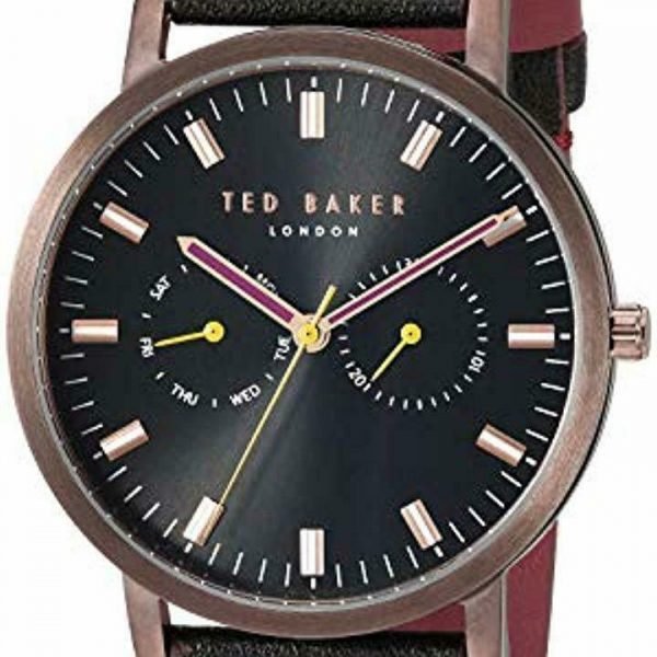 Ted Baker Men's Analog Quartz Watch with Leather Strap TE50274014