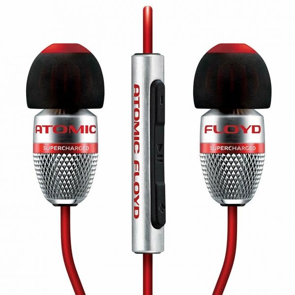 Atomic Floyd SuperDarts Earphones with in-Line controls and Soundproofing