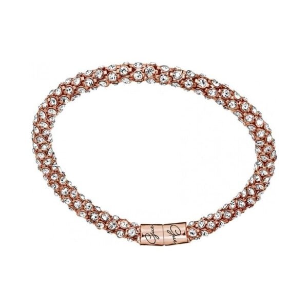 Guess Womens Ladies Jewellery UBB81334 Glamazon Glisten Rose Gold Tone Bangle