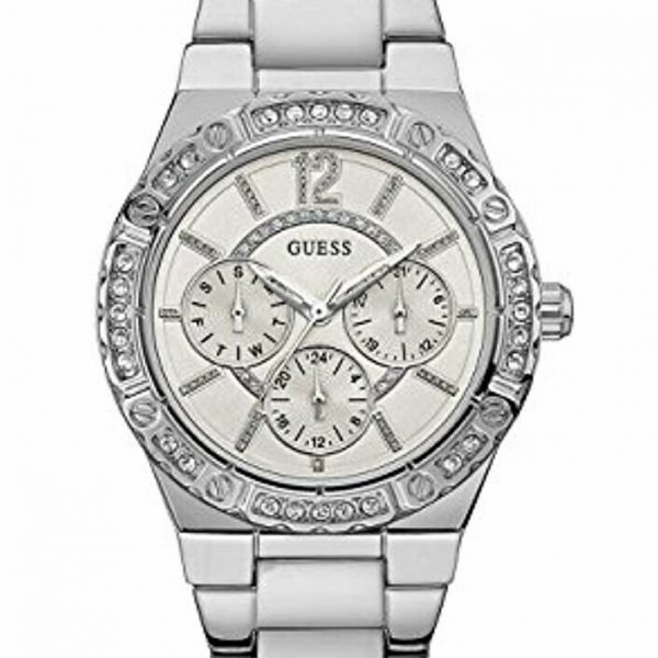 Guess Women's Multi Dial Quartz Watch Envy W0845L1