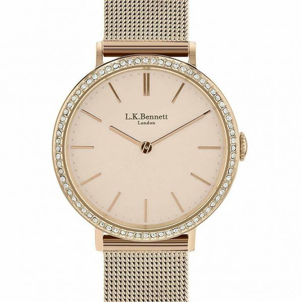 LK Bennett Ladies Rose Gold Bracelet Strap LK4002 RRP £200