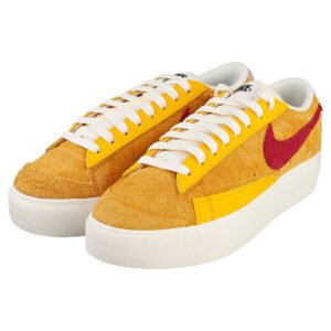 Nike Blazer Low Platform Women's Sunset Maroon Fashion Trainers